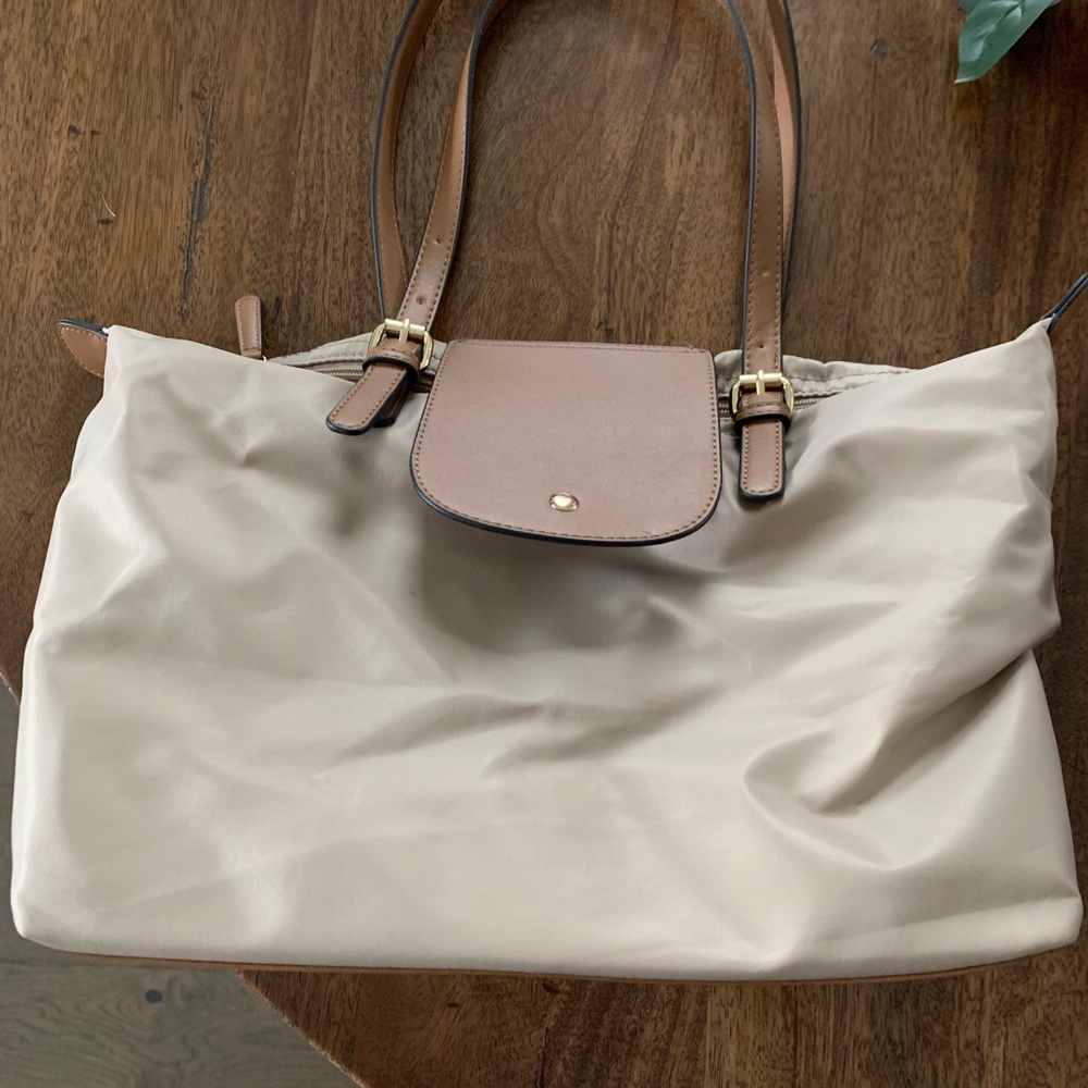 Tan bag